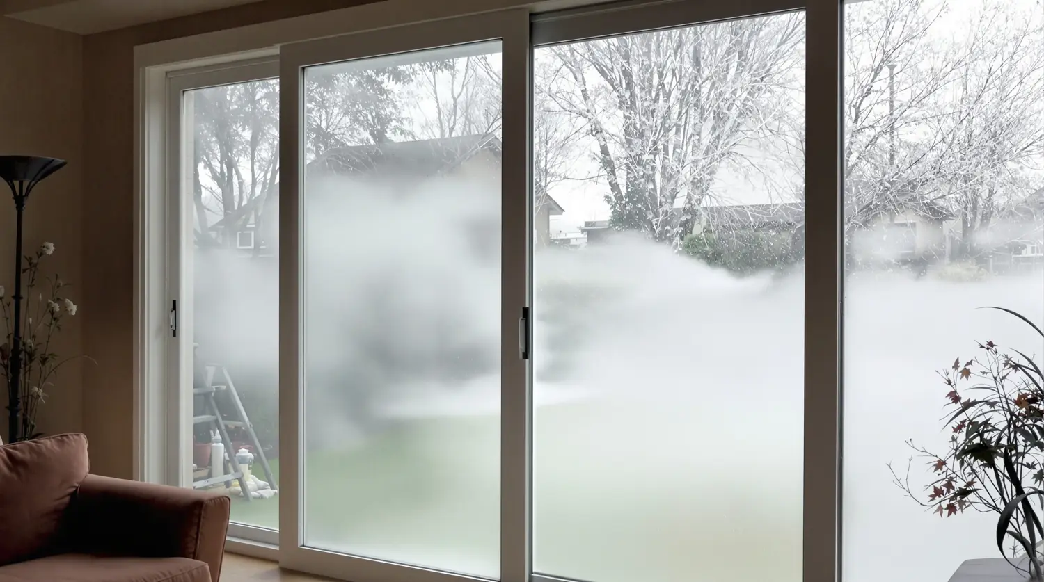 Thermos de porte patio embué en permanence — scellé brisé